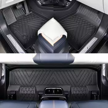 Коврики TPE для BYD Seal U Sealion 6 2025 2025 2025 2025 2025 Коврики для пола автомобиля Зимний коврик LHD Напольное покрытие