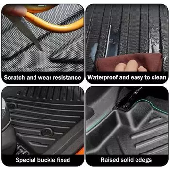 Коврики TPE для Honda Pilot 2025 2025 Premium All Weather Коврики для багажника Подходит для Sport/Touring/Elite/TrailSport/EX-L