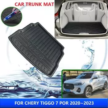 Коврики в багажник автомобиля для Chery Tiggo 7 Por 2024 2024 Plus 2024 2020 Anti UV Sun Shade Anti-slip Pad Interior Carpet Accessories