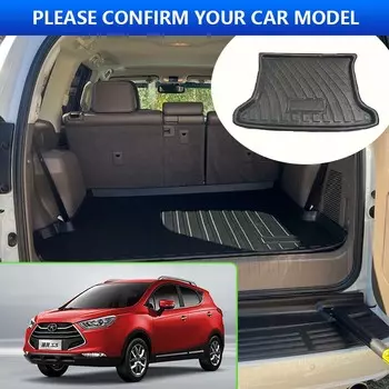 Коврики в багажник автомобиля JAC Refine S3 Heyue S30 DR4 T50 2013~2016, подставка для хранения, чехлы для багажника, аксессуары для ковриков в задний багажник