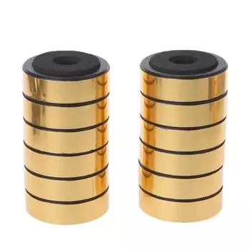 Коврики золотистого, серебристого цвета, черные шипы для динамиков Изолирующие ножки для динамиков Ножки для усилителя Ножки для ножек Подставка для динамика 40X11mm золотой