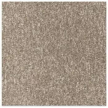 Ковровая плитка Iris Plaza, комплект из 20 шт., светло-коричневый, 50 x 50 см, сделано в Японии, нескользящая, MJ-1007