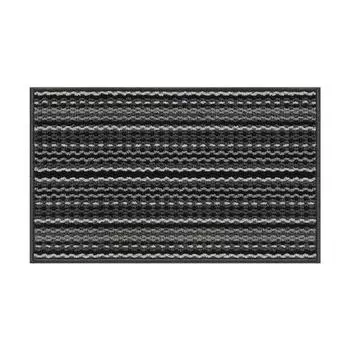 Ковровое покрытие для пола Толстое, отлично впитывает воду, маслостойкое, нескользящее, мягкое, моющееся, без запаха, для ванной комнаты 70cm темно-серого