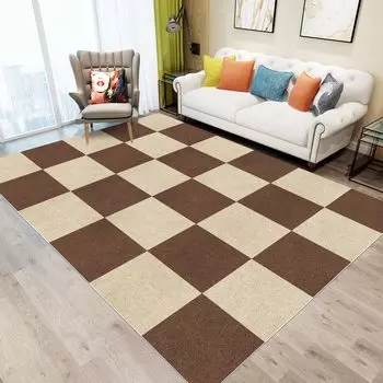 Ковровое покрытие Joint Large Suspension Tile Carpet Flooring 30 шт. JAYFAN Floor Tile Staying in Plitty Compatible with Floor Moying For For Prevention For Thickness