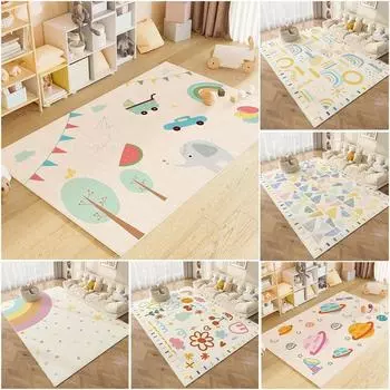 Ковры для детской комнаты, ковер для спальни, прикроватный коврик, охлаждающая подставка, игровая зона для чтения, коврик для скалолазания, напольный коврик для гостиной из кристального бархата 40x60cm