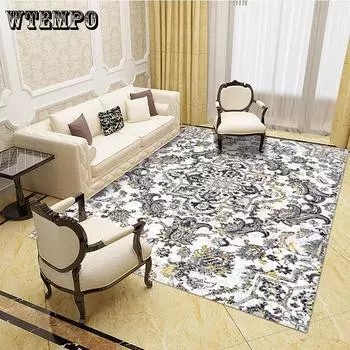 Ковры для прихожей, прямоугольные нескользящие ковры для спальни, гостиной 100cm*160cm