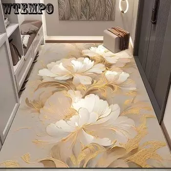 Ковры Коврики Новые растения для гостиной Цветы для прихожей Коврики Коврик для двери Эстетическое домашнее искусство Украшения 80*100cm