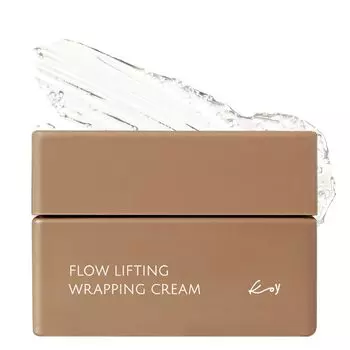 KOY Flow Lifting Wrapping Cream Facial Moisturizing and Firming Contains Hyaluronic and Collagen for firm and firm skin Sleeping Mask Korean Skin Care