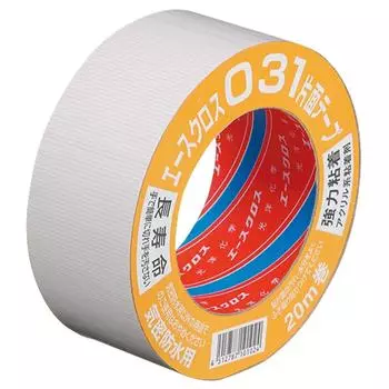 Koyo Chemical Airtight Водонепроницаемая лента Ace Cross Акриловая прочная клейкая односторонняя лента с разделительной бумагой 031 Белая 75 мм x 20 м