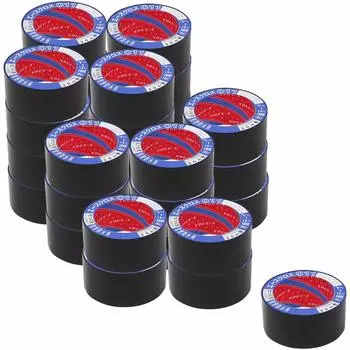 Koyo Chemical Airtight Водонепроницаемая лента Ace Cross Акриловая прочная клейкая односторонняя лента 011 Черная 50 мм x 20 м 30 Объем Набор чёрный