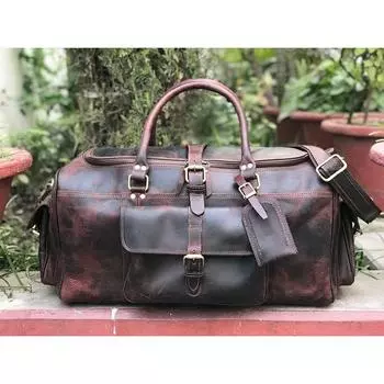 Кожаная дорожная сумка, подарок для него, свадебный подарок, сумка для выходных, персонализированный подарок, весенний кожаный подарок для него и для нее
