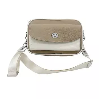 Кожаная двухслойная сумка квадратной формы большой вместимости, простая и модная сумка-мессенджер, сумка через плечо, сумка унисекс. хаки