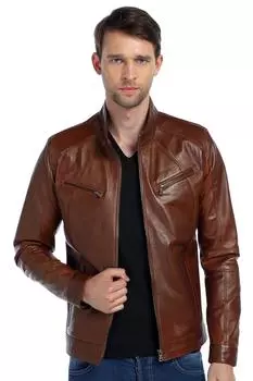 Кожаная куртка Vivamood из овчины