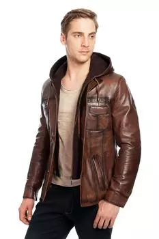 Кожаная куртка Vivamood из овчины