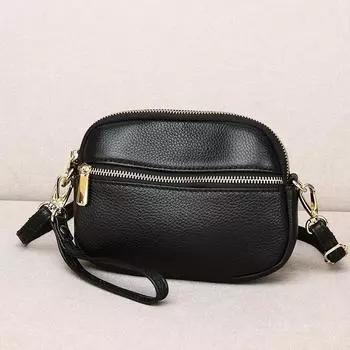 Кожаная маленькая сумка для мобильного телефона, женская мини-сумка, сумка-мессенджер, первый слой из коровьей кожи, сумка для мелочи, сумка через плечо бордовый