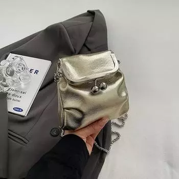 Кожаная модная мини-сумка для женщин, новая сумка для наушников и помады на ремешке, однотонные сумки на плечо