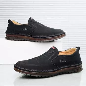 Кожаная обувь, мужские уличные дышащие мужские лоферы, повседневная кожаная мужская обувь, мокасины на плоской подошве, обувь 38 белый