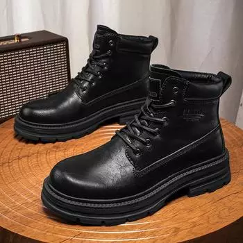 Кожаная обувь Повседневная деловая обувь для мужчин Модная нарядная обувь Tenis De Hombre Мокасины Мокасины Tenis Caballero Дизайнерские кроссовки 39 чёрный