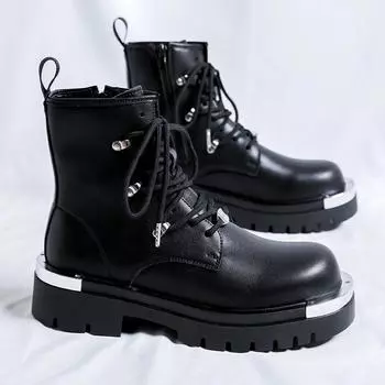 Кожаная обувь Повседневная деловая обувь для мужчин Модная нарядная обувь Tenis De Hombre Мокасины Мокасины Tenis Caballero Дизайнерские кроссовки 38 чёрный