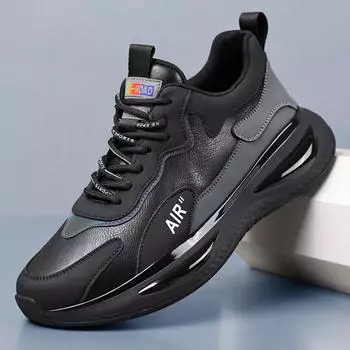 Кожаная обувь Повседневная деловая обувь для мужчин Платье Tenis De Hombre Мокасины Мокасин Tenis Caballero Дизайнерская 38 чёрный