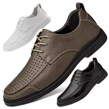 Кожаная обувь, увеличивающая рост, мужская деловая обувь, мужская обувь, повседневная обувь, классическая элегантная повседневная обувь класса люкс для мужчин 39