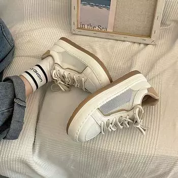 Кожаная плоская женская обувь Off White на шнуровке женская обувь Новинка 2024 года Обувь Оригинальная модная легкая распродажа Летняя ходьба 35