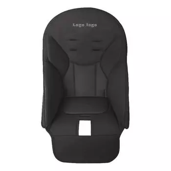 Кожаная подушка для детской коляски, кожаный чехол для детского обеденного стула, искусственная композитная губчатая подушка, детский чехол, чехол для сиденья, аксессуары чёрный