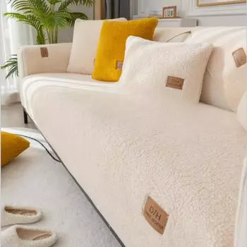 Кожаная подушка для дивана, осенне-зимняя утолщенная зимняя нескользящая подушка, чехол для дивана, тканевое полотенце 70*70cm