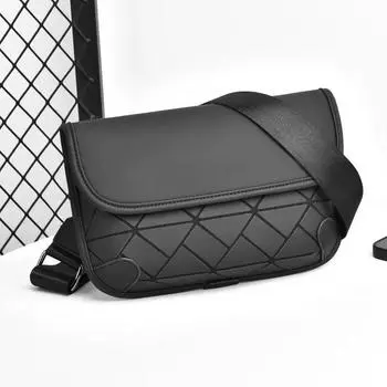 Кожаная сумка через плечо для мужчин, элегантная сумка на плечо, роскошный мобильный кошелек, новый