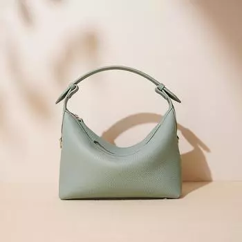 Кожаная сумка через плечо - повседневная сумка-мессенджер, мягкая, большая вместимость, универсальная сумка весна 2025