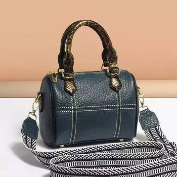 Кожаная сумка для женщин. Классические дизайнерские сумки через плечо из натуральной кожи.