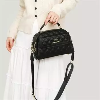 Кожаная сумка для женщин сумки через плечо сумка-мессенджер роскошный дизайнер мода