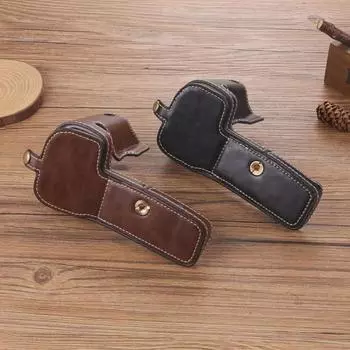 Кожаная сумка и получехол для камеры Canon EOS R5, R6, RP, 200D II, 800D, 90D, 77D Canon EOS-R