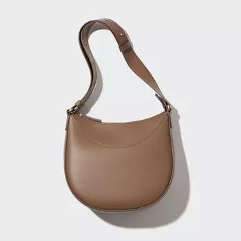 Кожаная сумка UNIQLO JAPAN с одной ручкой