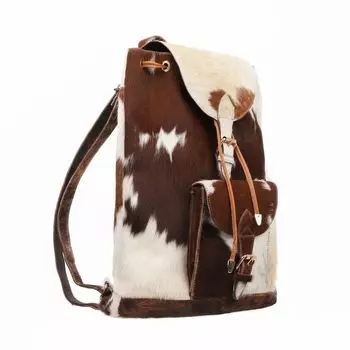 Кожаная сумка Винтажный кожаный рюкзак Рюкзак мужской кожаный рюкзак 15 x 12 x 5 in