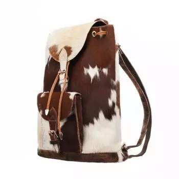 Кожаная сумка Винтажный кожаный рюкзак Рюкзак мужской кожаный рюкзак 15 x 12 x 5 in