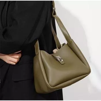 Кожаная сумка женская сумка-тоут модная сумка-корзина сумка-ведро замшевая сумка через плечо сумка сумка новогодний подарок