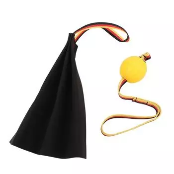 Кожаная тряпка для укуса, многофункциональная, устойчивая к разрывам, интерактивная тряпка для дрессировки собак