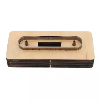 Кожаный штамп для резки, кабельные ремни, органайзер для шнура, деревянные штампы для резки, форма для поделок S 1.8x8cm / 0.7x3.1in