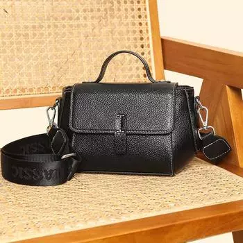 Кожаная женская сумка, модная, модная, из натуральной кожи, сумка через плечо, из натуральной кожи первого слоя белый