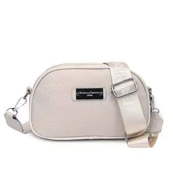 Кожаная женская сумка, модная сумка через плечо, сумка-мессенджер из коровьей кожи, сумка для мобильного телефона, простая сумка, маленькая квадратная сумка белый