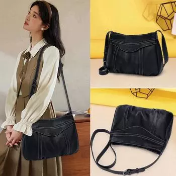 Кожаная женская сумка Первый слой коровьей кожи сумка-мессенджер женская большая сумка женская сумка большая вместимость повседневная сумка через плечо абрикосовый