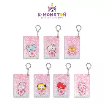 КОЖАНАЯ ФУТБОЛКА ДЛЯ КАРТ BT21 2024 CHERRY BLOSSOM