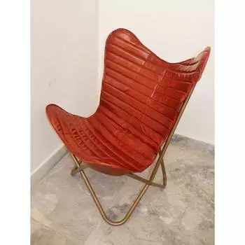 Кожаное кресло для домашнего офиса, гостиной, мебели, на заказ, складное кресло-бабочка, чехол для домашнего декора, подарки на свадьбу, кожаное патио Ascent