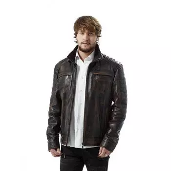 Кожаное пальто Lorenzo