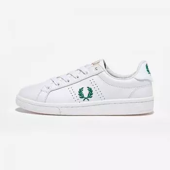Fred Perry B721 Кожаное полотенце B5325 Белый Fp Зеленый 713 220