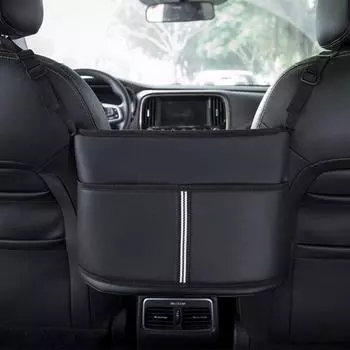 Кожаные автомобильные держатели для сумок, автомобильные органайзеры и средства для хранения передних сидений, автомобильные сиденья, наполнитель зазоров, органайзер, сумка для хранения для автокресел