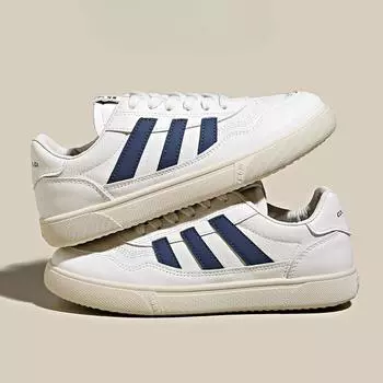 Кожаные белые туфли Весенние новые универсальные туфли на плоской подошве Немецкие тренировочные туфли с мягкой подошвой Женская обувь Повседневная спортивная обувь для сноуборда 35