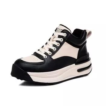 Кожаные белые туфли женские бархатные высокие кроссовки для сноуборда универсальные повседневные кроссовки для папы хлопковые туфли 35