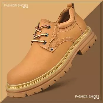 Кожаные ботинки martin Мужские низкие рабочие ботинки 38